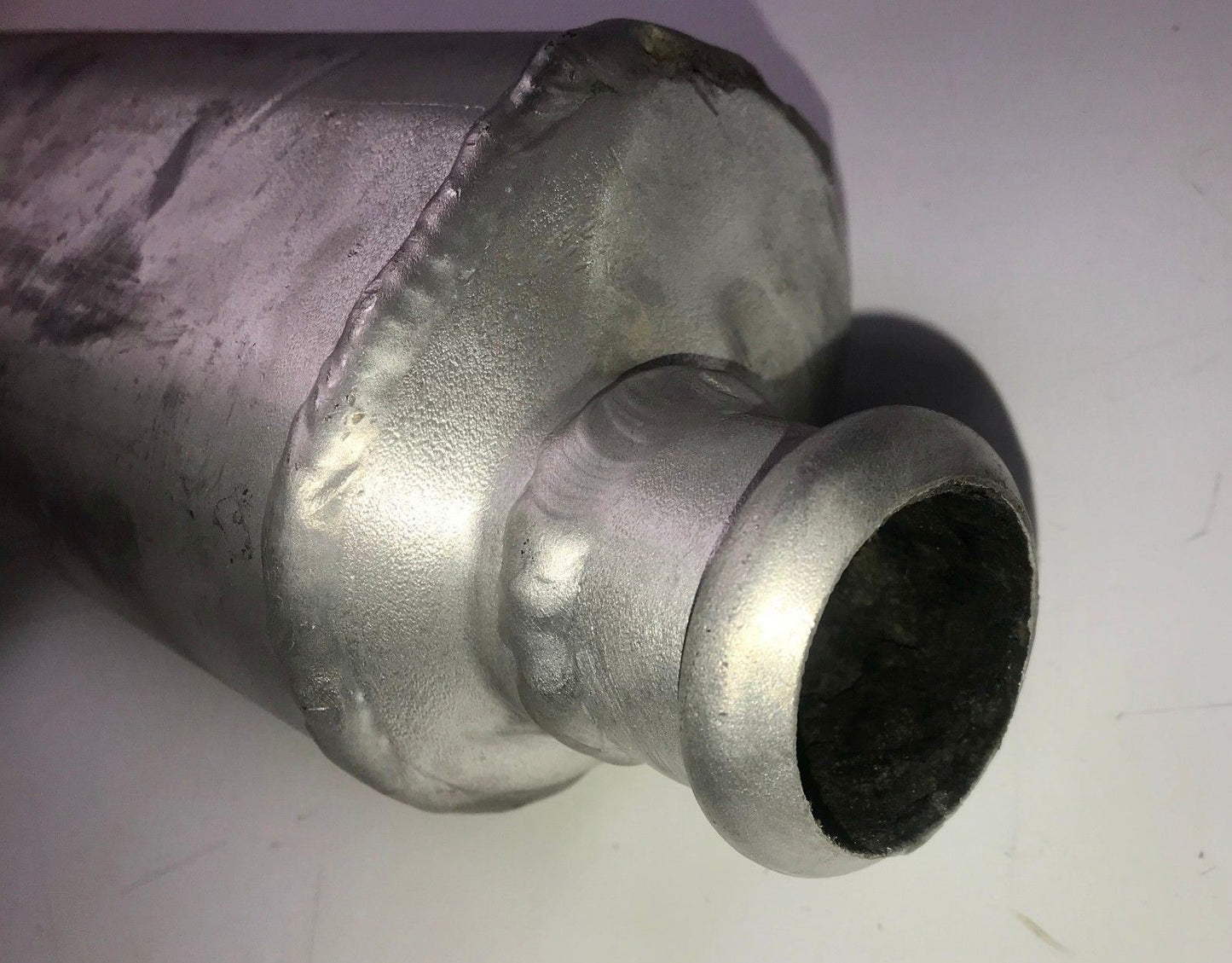 1980'S HUSQVARNA 410 510 FOUR STROKE MUFFLER SILENCER EXHAUST INLET 37mm L 13.5" - MotoRaider