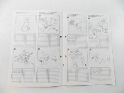 OEM DEALER ASSEMBLY MANUAL BOOKLET 1993 YAMAHA XV535 3BR-28107-W1 - MotoRaider