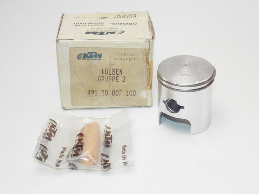 NOS OEM KTM ELKO PISTON+RINGS+PIN 39.75mm +1.00 OS 491.30.007.100 49130007100 - MotoRaider