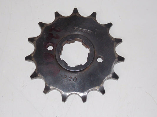 SUNSTAR 320 FRONT COUNTER SPROCKET 15T HONDA 1979-80 XR500 1979-81 XL500 - MotoRaider