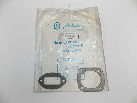 NOS CENTAURO 533A LAVERDA ZUNDAPP 125 INTAKE EXHAUST SEAL GASKETS JOINTS SET - MotoRaider