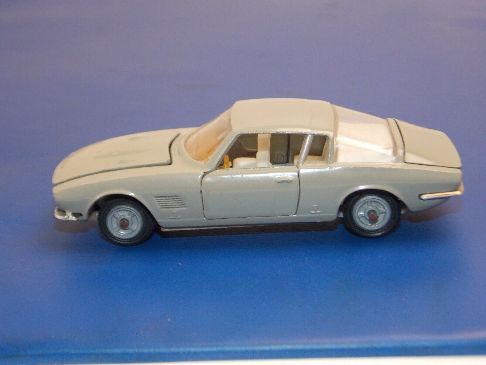 VINTAGE TOY MODEL CAR 1:43 SCALE GREY FORD MUSTANG 2+2 BERTONE USSR RUSSIA - MotoRaider