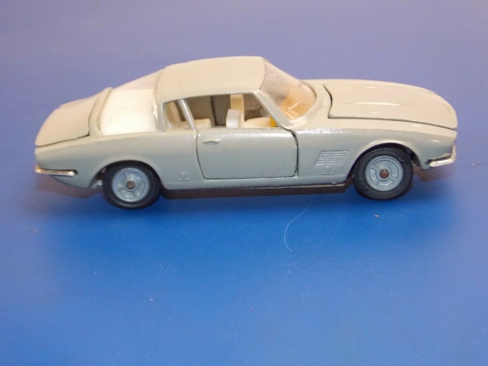 VINTAGE TOY MODEL CAR 1:43 SCALE GREY FORD MUSTANG 2+2 BERTONE USSR RUSSIA - MotoRaider