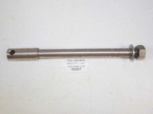 MOTORCYCLE FRONT WHEEL AXLE PIN BOLT D=15/20mm L=225mm BETA CAGIVA APRILIA MAICO - MotoRaider