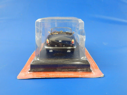 FERRARI 250 GT CAIFORNIA SPIDER CABRIO BLACK TOY CAR MODEL SCALE 1:43  L=4" - MotoRaider