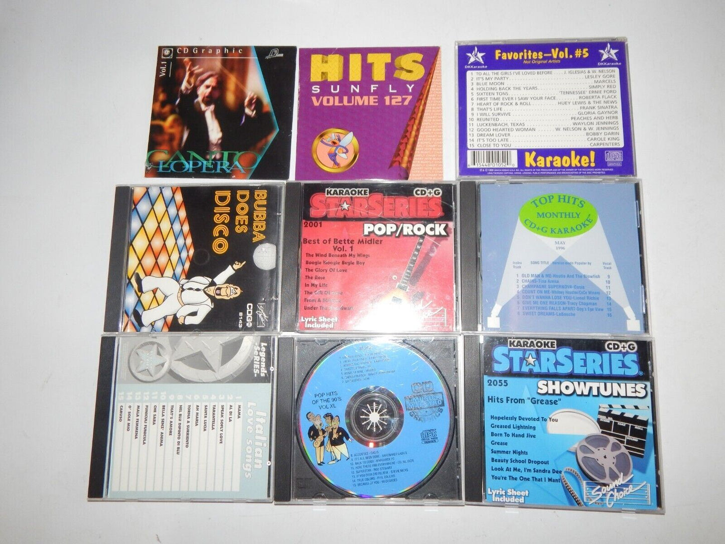 61 CD+G KARAOKE MACHINE MUSIC SING SONG ROCK POP DANCE ELVIS SINATRA MADONNA MJ - MotoRaider