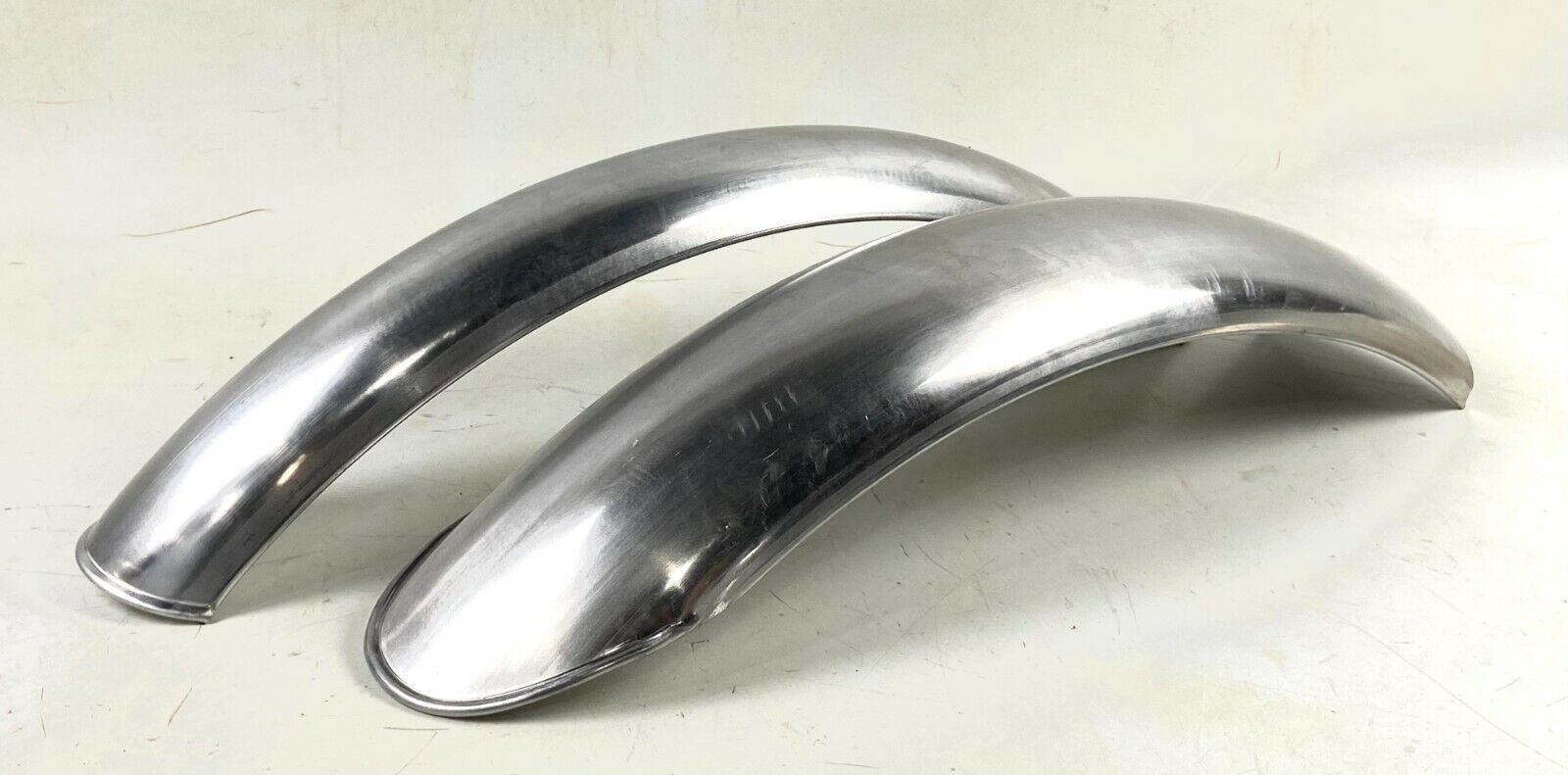 1968-1972 HUSQVARNA ALUMINUM FRONT+REAR FENDER ALLOY MUD GUARD CR WR 125 250 400 - MotoRaider