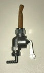 NOS '70 KARKOMA GAS TANK FUEL VALVE PETCOCK TAP L SHAPE 15mm HUSQVARNA MAICO BMW - MotoRaider