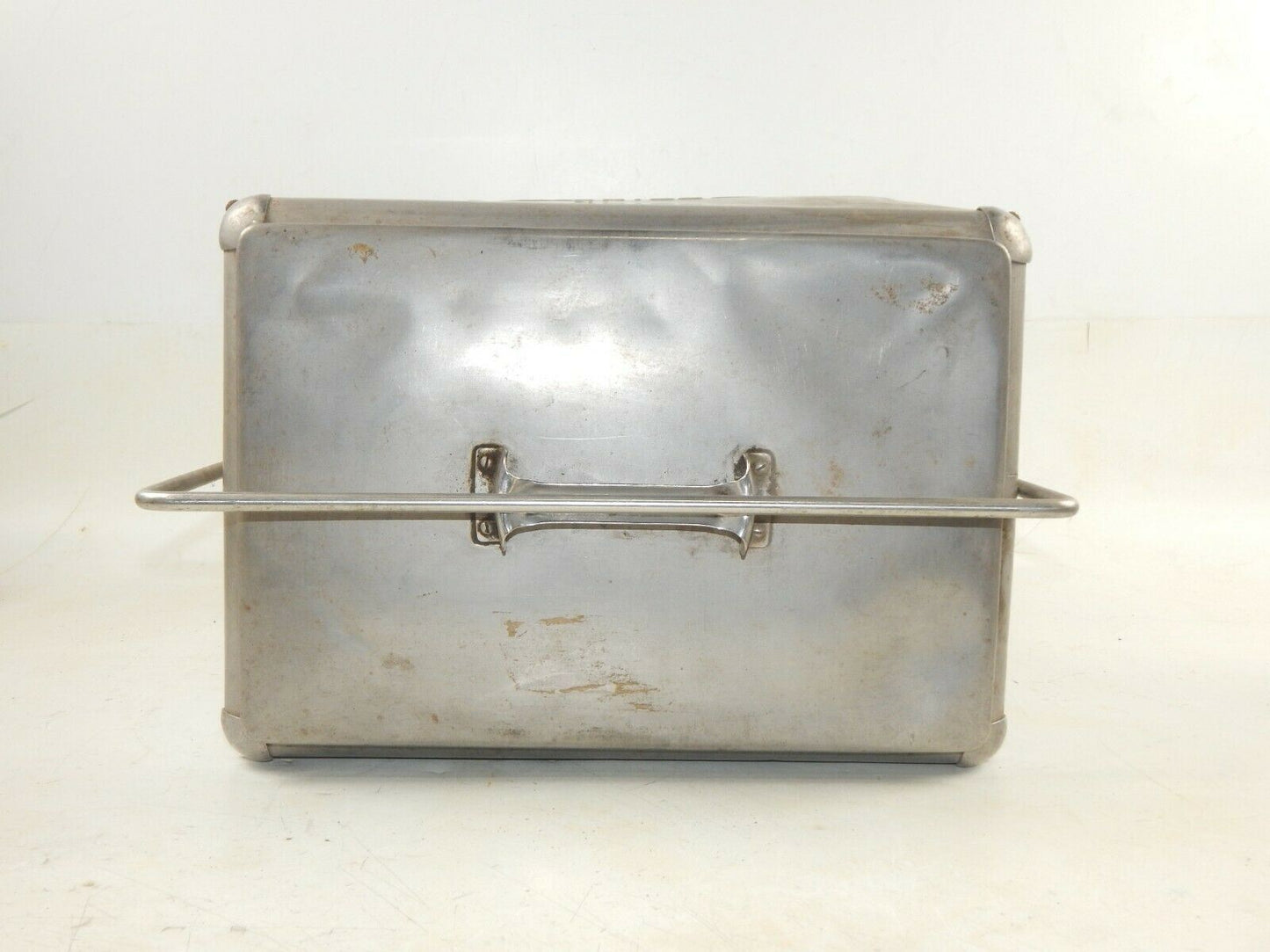 1950's STAINLESS COCA COLA PORTABLE COOLER+TRAY+LID VINTAGE CHEST SODA - MotoRaider