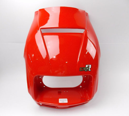 OEM CAGIVA 1988 FRECCIA 125 - C10R FRONT FAIRING RED + STICKER "C10R" 80C060566 - MotoRaider