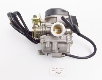 CVK PD19J12 | J06180691 50cc 4-Stroke CARBURETOR 18mM AUTOMATIC ELECTRIC CHOKE - MotoRaider