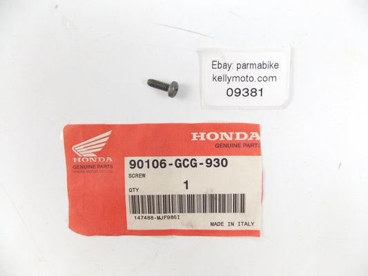 NOS OEM HONDA 1998-2002 FES125 | 2000-2006 NES150 SCREW 90106-GCG-930 - MotoRaider