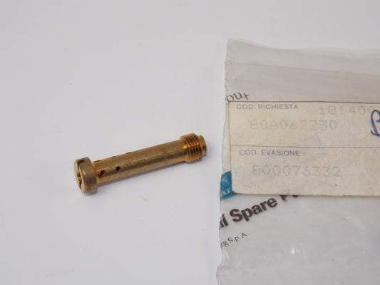 NOS OEM CAGIVA 1996-1997-1998 MITO EV/PLANET CARBURETOR FUEL NOZZLE 800076332 - MotoRaider