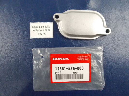 NOS OEM HONDA 1983-1986 VT500 COVER TAPPET ADJUSTING HOLDER 12351-MF5-000 - MotoRaider