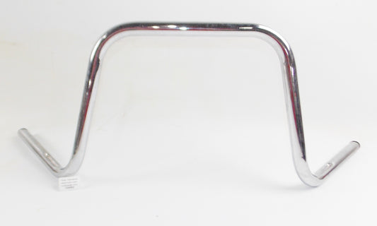 TOMMASELLI CHROME STEEL HANDLEBAR W=34.5" D=7/8" 22mm LAVERDA CAGIVA MORINI - MotoRaider