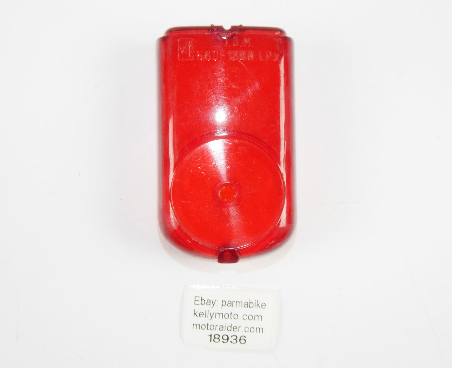 FIAT TOPOLINO 500C BELVEDERE REAR STOP LIGHT LENS - MotoRaider