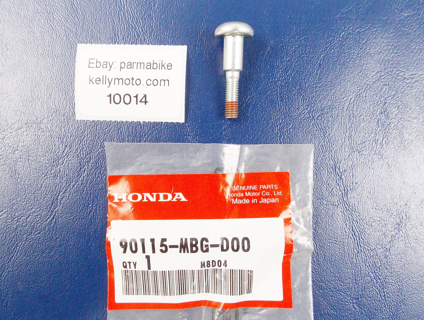 NOS OEM HONDA 2013-2016 CB500 2018 CB650 BOLT STEP PLATE (LOWER) 90115-MBG-D00 - MotoRaider