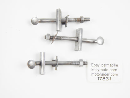 1959 LAMBRETTA  LI 150 TOOL BOX HOLDER HARDWARE BOLTS VINTAGE SCOOTER ITALY - MotoRaider