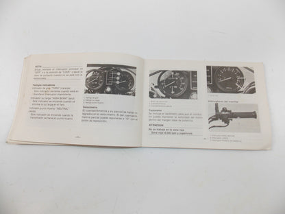 06/1985 YAMAHA OWNER'S MANUAL CATALOG USE MAINTENANCE BOOK SR-250 SPANISH - MotoRaider