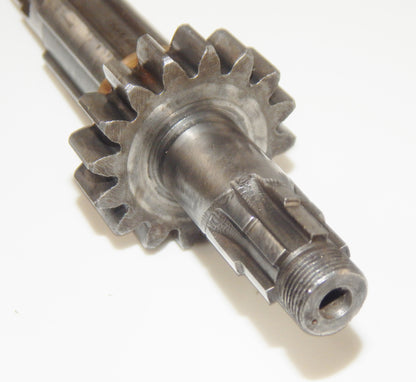 VINTAGE 1972 HUSQVARNA MOTORCYCLE TRANSMISSION GEARBOX SHAFT 16T HQV-72 - MotoRaider