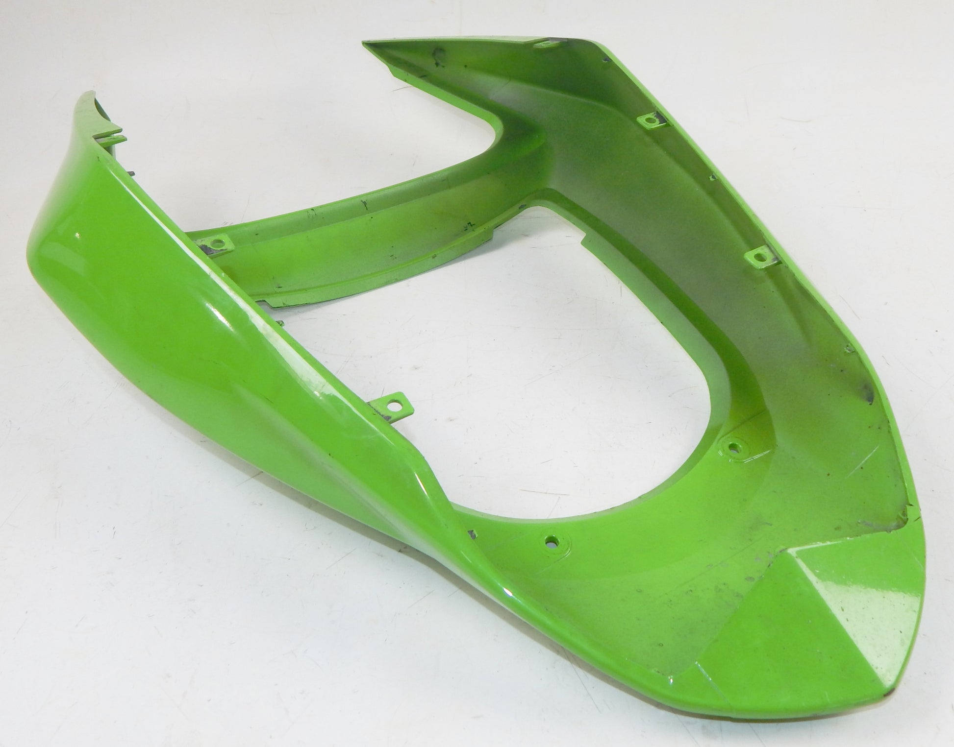 OEM KAWASAKI ZX6R ZX6RR Z1000 REAR TAIL FAIRING COWL SEAT SIDE GREEN 36040-1065 - MotoRaider