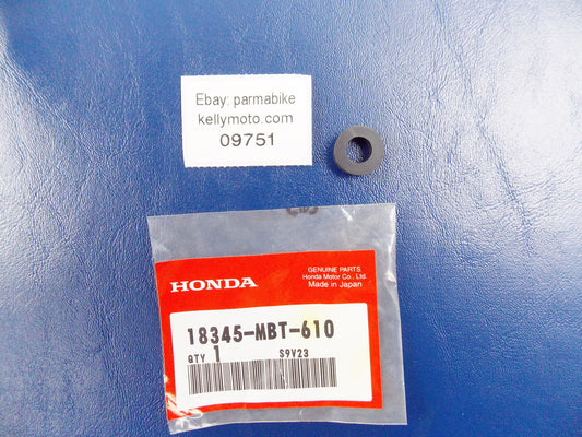 NOS OEM HONDA CBR1000RR/GL1800/CRF1000 RUBBER PROTECTOR MOUNTING 18345-MBT-610 - MotoRaider