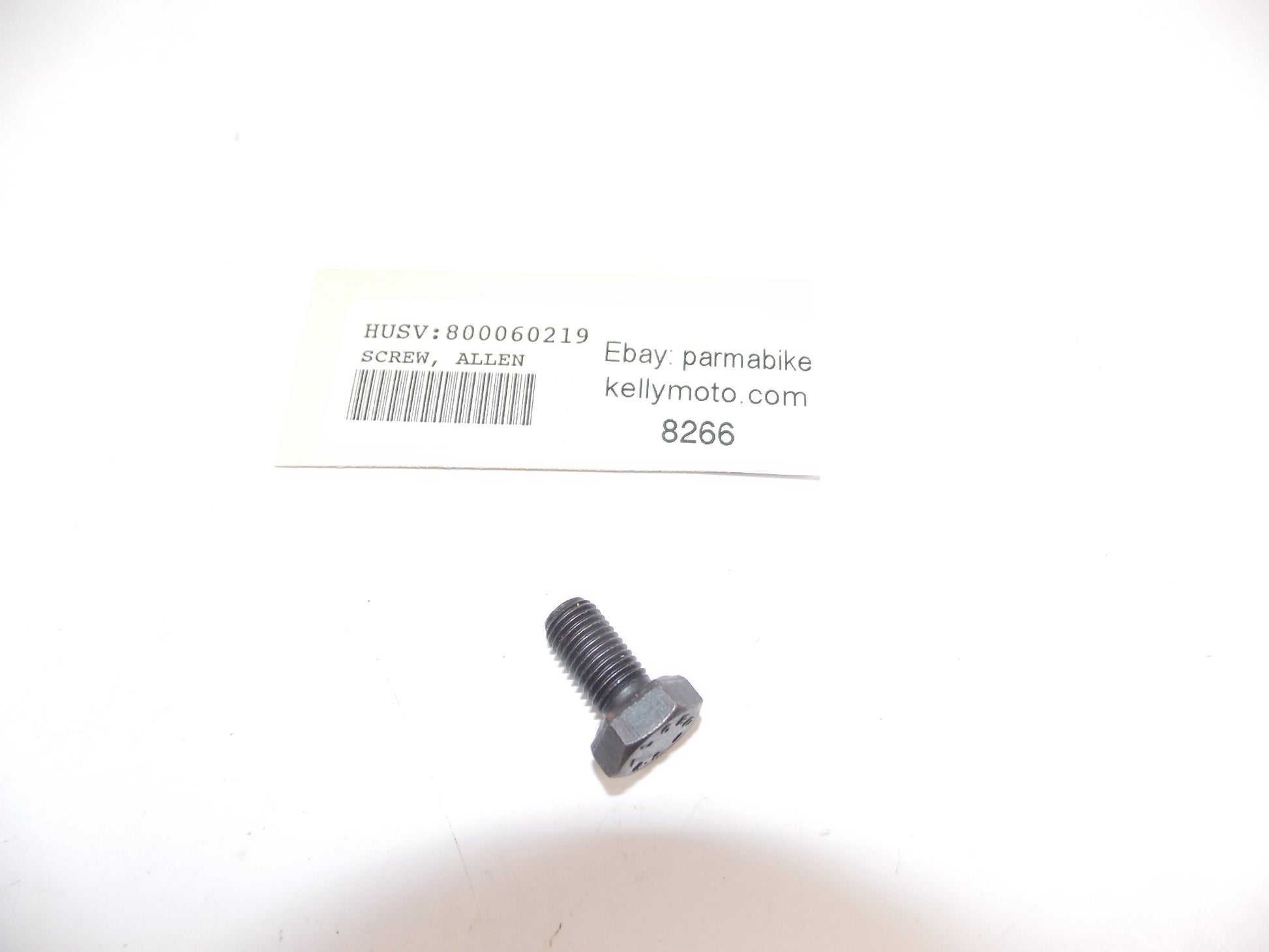 NOS OEM HUSQVARNA 1990 WMX-WXR 125/250 SEAT SADDLE SCREW BOLT 8x15mm 800060219 - MotoRaider