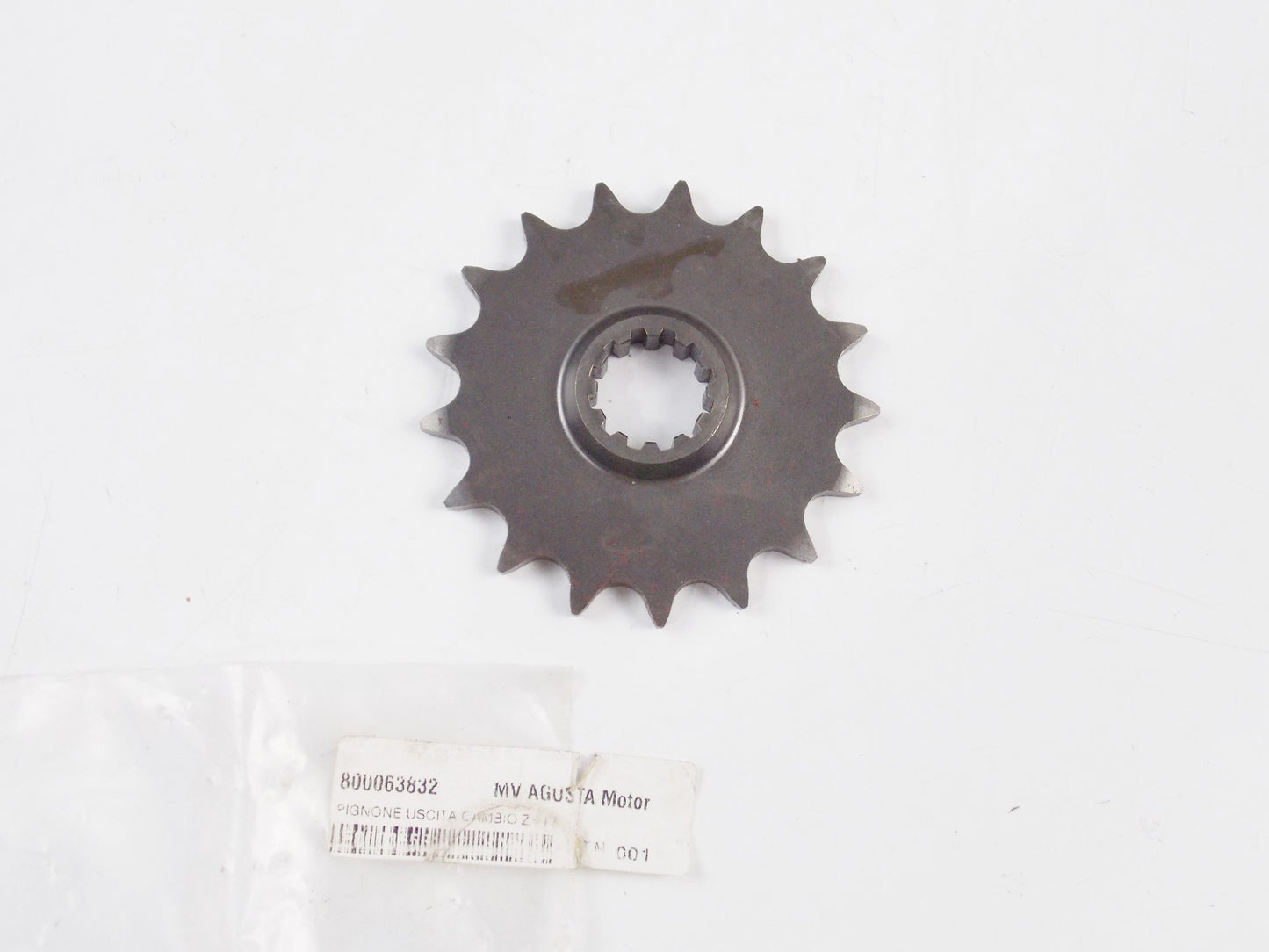 CAGIVA HUSQVARNA 2001-2003 SMR 2001 TE 400 PINION SPROCKET Z=17 570 800063832 - MotoRaider