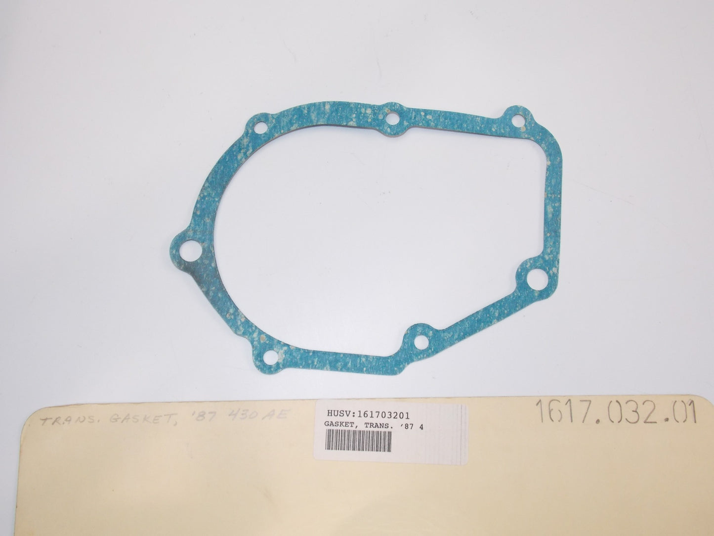 NOS 1987 HUSQVARNA 430 AE MOTOR RIGTH SIDE TRANSMISSION COVER GASKET 161703201 - MotoRaider