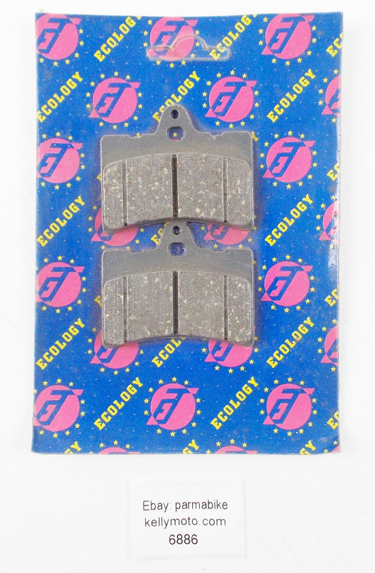 ECOLOGY BRAKE PADS CAGIVA PRIMA 50 / SUPERCITY 50 BETA ZERO 93 GARA 8P-151 - MotoRaider