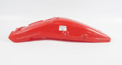 NOS OEM CAGIVA 1985 ALETTA ROSSA 125 RED REAR INNER FENDER MUD GUARD 33213 ITALY - MotoRaider