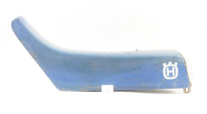 1985-86 HUSQVARNA 125 CR XC 240 CR 250 CR WRX XC FOAM SADDLE SEAT BLUE 151358101 - MotoRaider