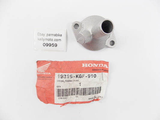 NOS OEM HONDA 2001-2012 FES125 COVER, THERMOSTAT 19315-KGF-910 - MotoRaider