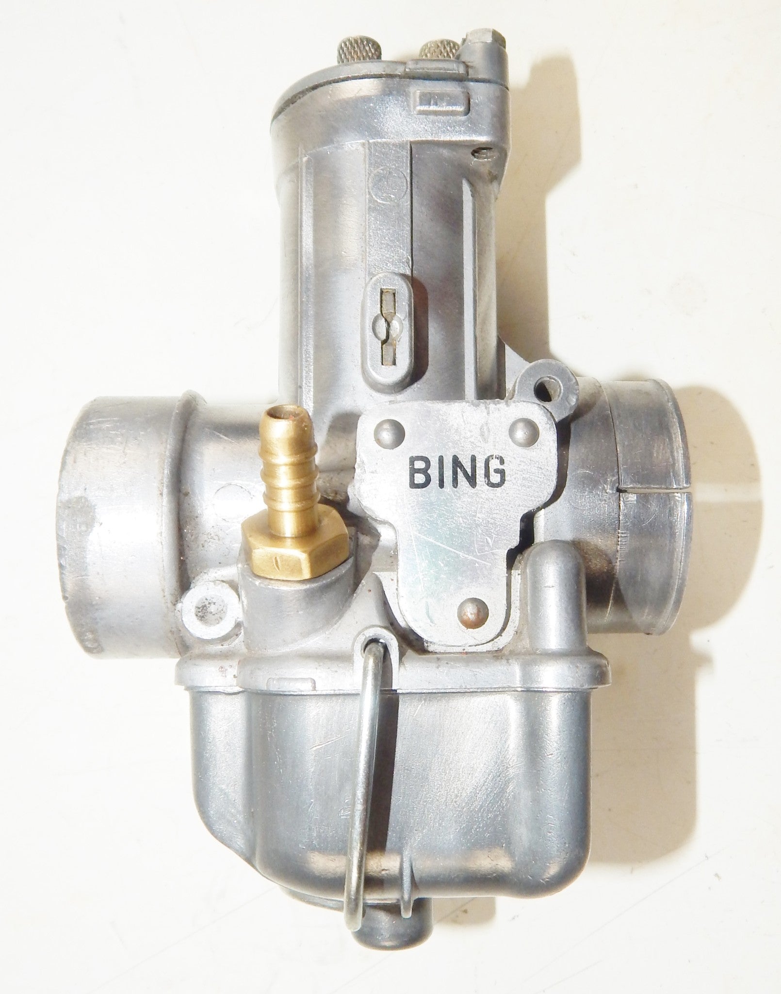 BING SLIDER FLOAT CARBURETOR 1/32/101 32mm VINTAGE MOTORCYCLE MAICO HUSQVARNA - MotoRaider