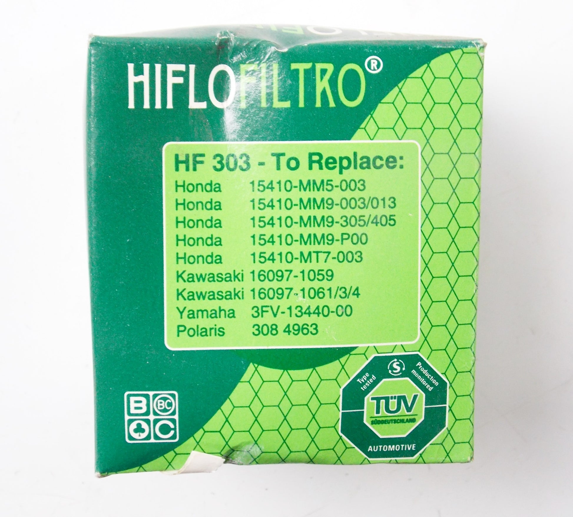 NOS OEM HIFLO FILTER OIL HONDA KAWASAKI YAMAHA POLARIS HF 303 - MotoRaider