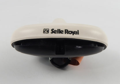 1988 SELLE ROYAL GONDOLA RVS/8001 SADDLE SEAT WITH TOOL BOX BICYCLE MOPED WHITE - MotoRaider