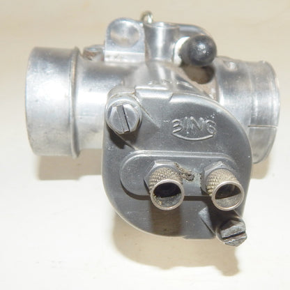 BING SLIDER FLOAT CARBURETOR 1/32/101 32mm VINTAGE MOTORCYCLE MAICO HUSQVARNA - MotoRaider