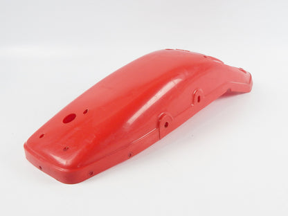 NOS OEM CAGIVA 1985 ALETTA ROSSA 125 RED REAR INNER FENDER MUD GUARD 33213 ITALY - MotoRaider