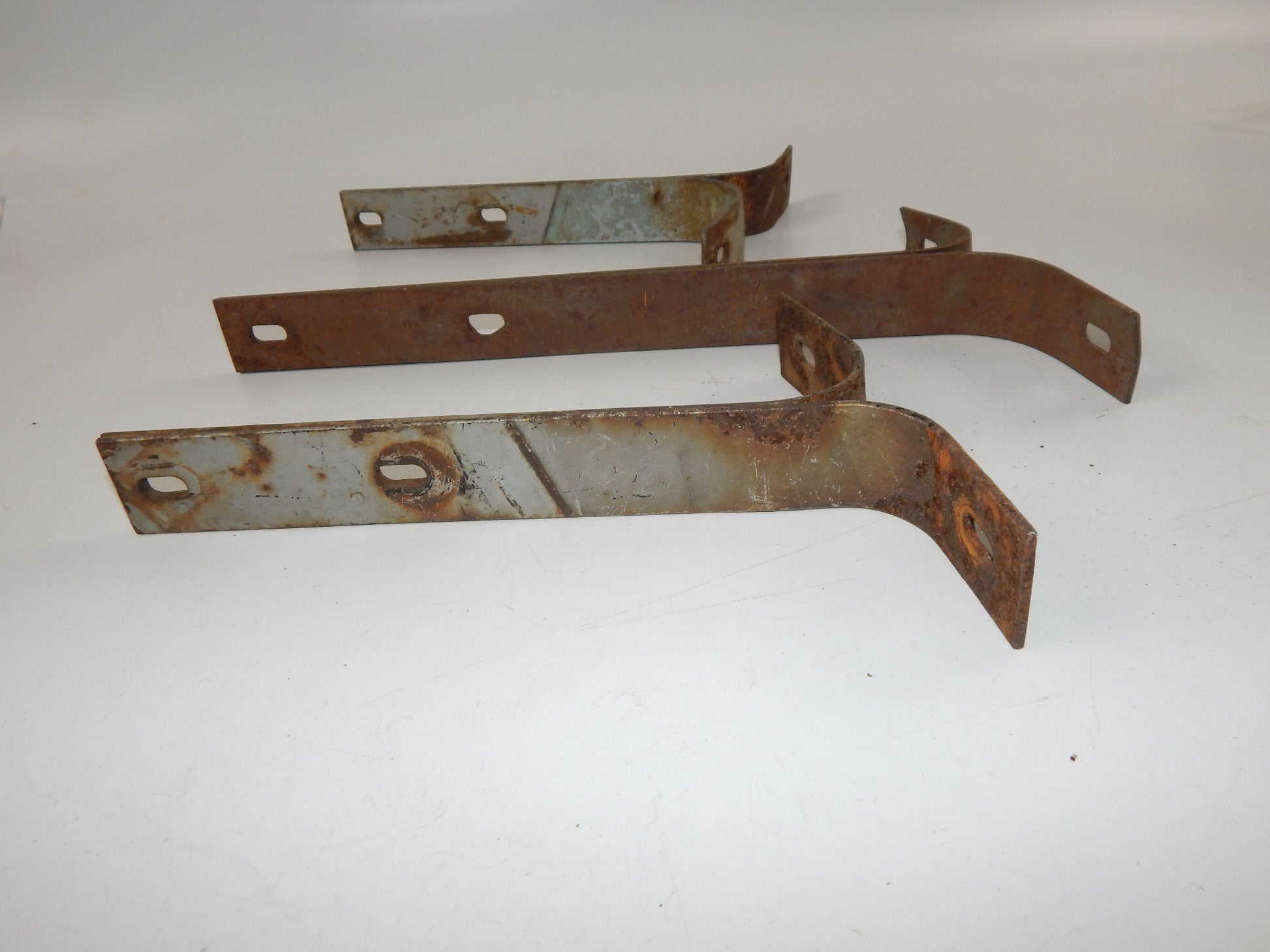 1960s VINTAGE BUMPER STEEL MOUNT BRACKET VW BEETLE BUG PORSCHE 356 L=260mm 340mm - MotoRaider