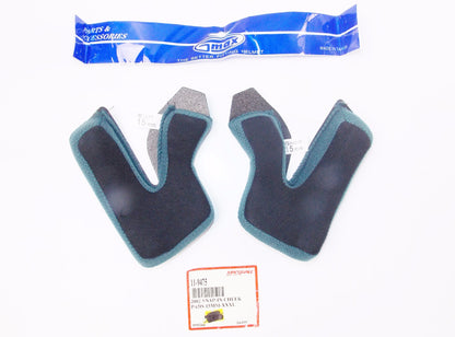 GMAX HELMET 2002 SNAP-IN CHEEK PADS SET 15MM-XXXL 11-9475 | 999266 - MotoRaider