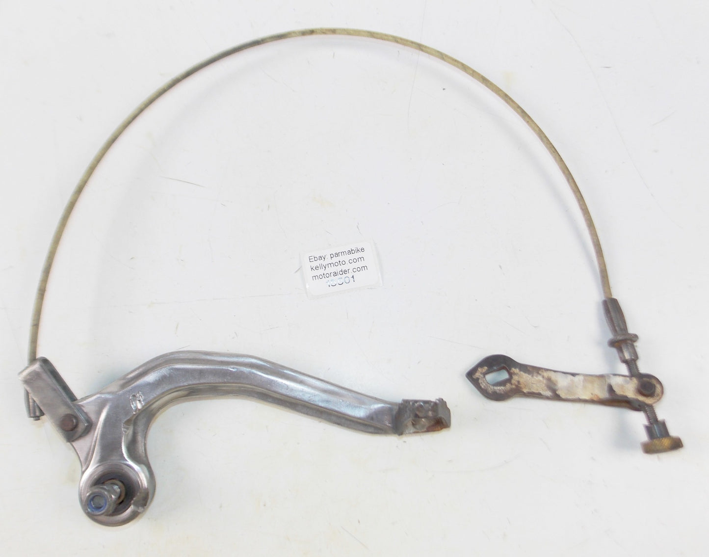 1980's HUSQVARNA VINTAGE REAR BRAKE PEDAL LEVER CABLE ACTUATOR MOTOCROSS ENDURO - MotoRaider