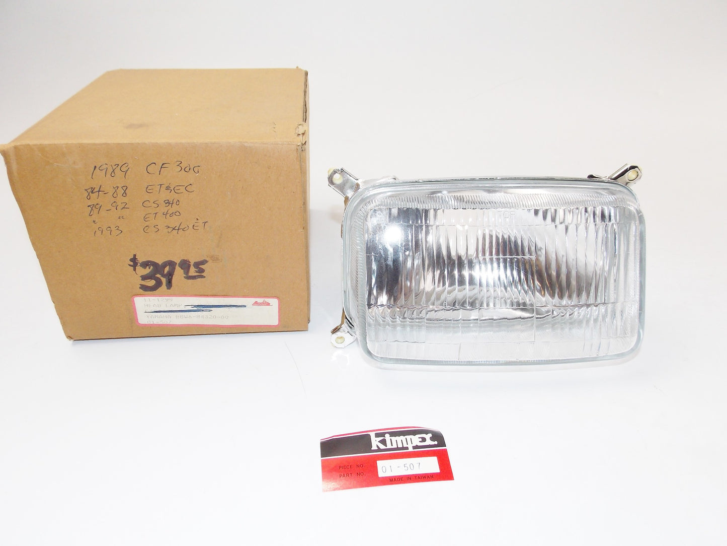 KIMPEX YAMAHA 1984-88 ET300/340/EC300/340 HEADLIGHT UNIT 01-507 8W6-84320-00 - MotoRaider