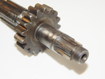 HUSQVARNA 1974 250CR 1972-74 400-450 CR TRANSMISSION GEARBOX MAIN SHAFT #458 17T - MotoRaider