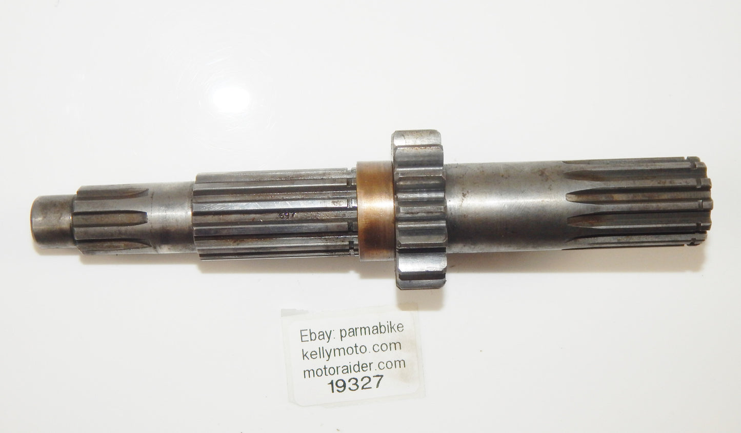 HUSQVARNA 1982 240 250 CR TRANSMISSION GEARBOX MAIN SHAFT #697 15T 161269701 - MotoRaider