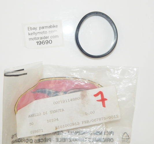 OEM MOTO GUZZI 1999 NEVADA CLUB CARBURETOR RUBBER GASKET SEAL RING GU19114680 - MotoRaider