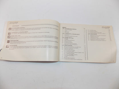 07/1990 OWNER'S MANUAL CATALOG GRIZZLEY MALAGUTI BOOK USE MAINTENANCE - MotoRaider