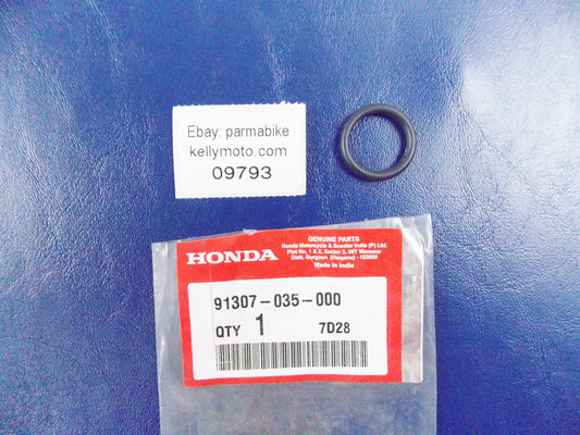 NOS OEM 77-82 90-97 2000-18 HONDA NCW50 CBR500 PCX150  O RING 18X3 91307-035-000 - MotoRaider