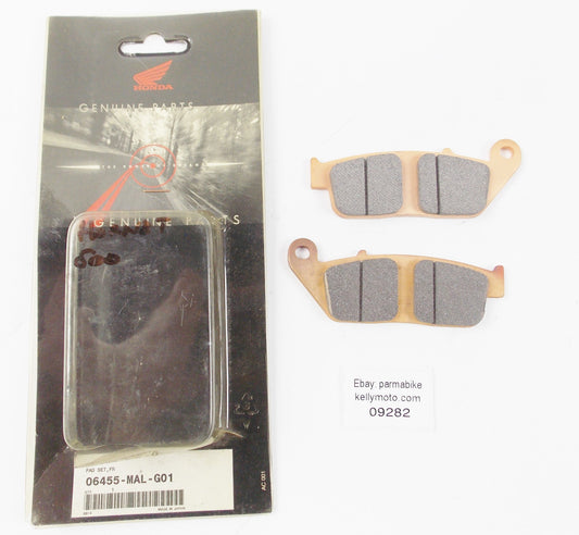 NOS OEM 1997-2006 HONDA CBR600 FRONT BRAKE PADS SET 06455-MAL-G01 - MotoRaider