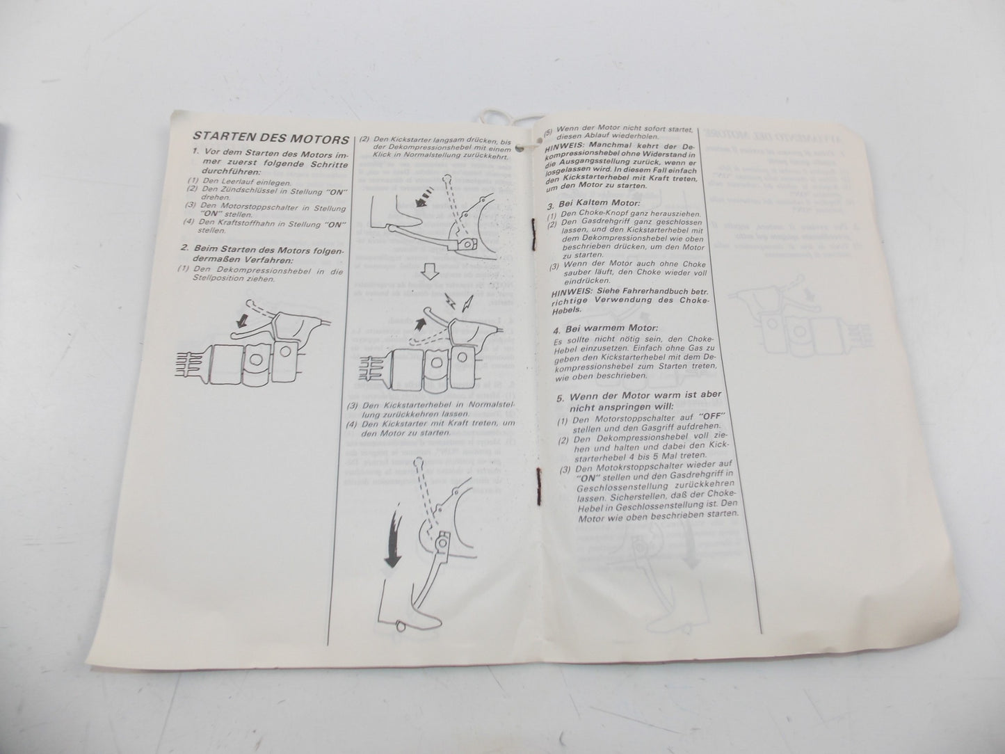 08/1991 OWNER MANUAL BOOK USE MAINTENANCE SUZUKI DR350S ENGLISH FRENCH ITALIAN - MotoRaider