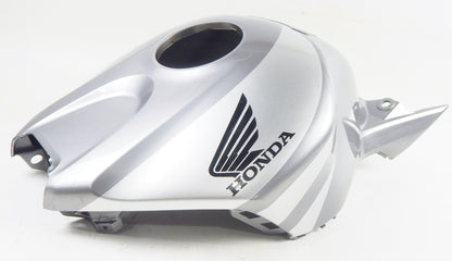 OEM HONDA 2006-07 CBR1000RR FUEL TANK FAIRING COWL SILVER GRAY 83150-MEL-A20ZA - MotoRaider